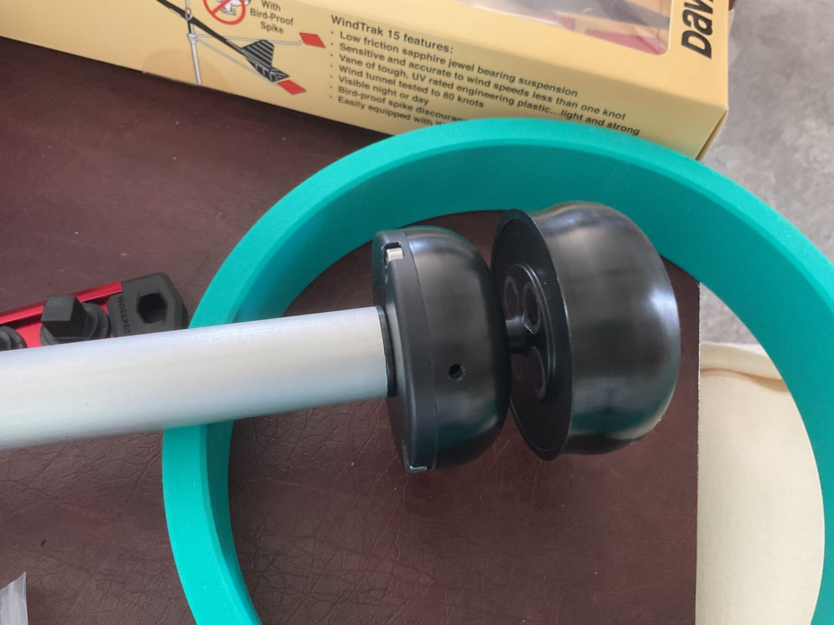 Calypso wind sensor testing
