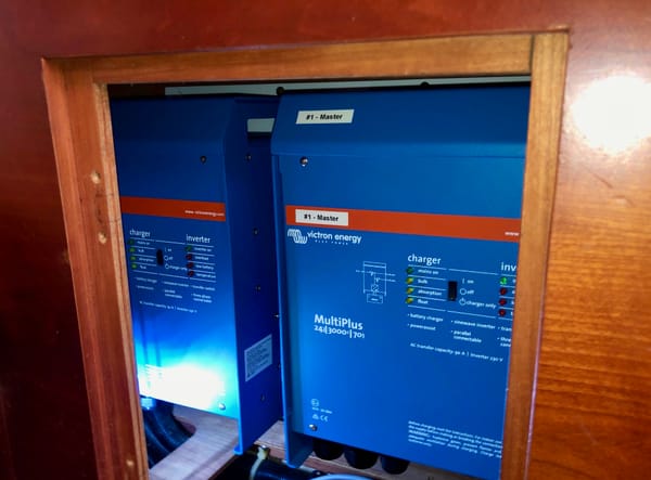 AC power setup for sailboats
