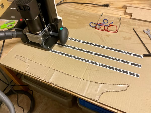 Veneer cutting test