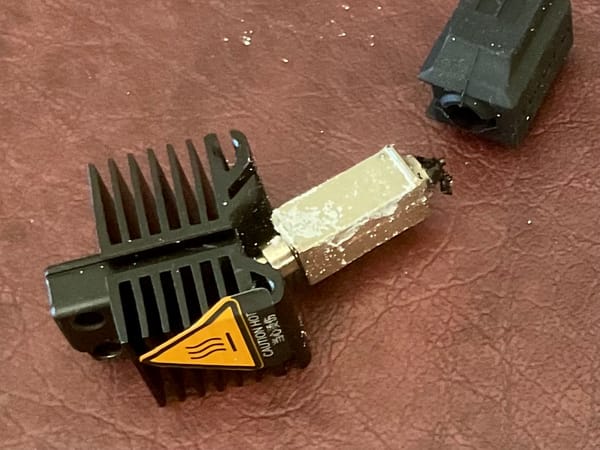 3D printer nozzle repair